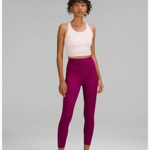 Lululemon Base Pace HR Tight 25" MGPR Magenta Purple 12 Nwt